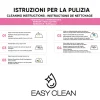 Alice Brown Sedia Imbottita tessuto marrone chiaro easy clean struttura metallo nero opaco h85 l50 p57 seduta h45
