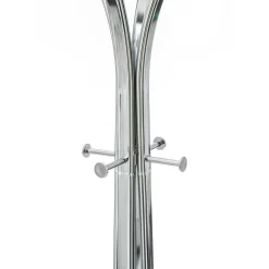 Amerigo appendiabiti in metallo cromato 62x62xh183 cm