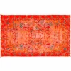 Artist tappeto large in cotone 100% con nappe 260x150 cm