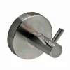 Basic gancio appendiabiti da parete class in metallo d.5 p.6 cm