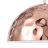 Bump lampadario in acciaio finitura rame filo regolabile d40 h23 cm
