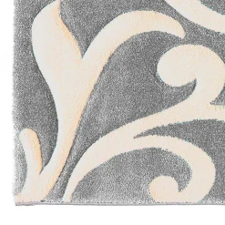 Damascko grey tappeto corsia ideale per cucina ingresso corridoio zona notte 60 x 180 cm