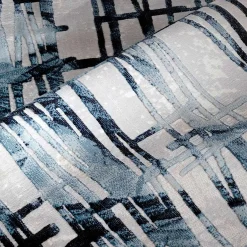 Elegant blue 07 tappeto 100% polipropilene cm 133 x 190