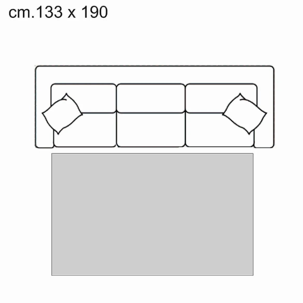 Elegant grey 11 tappeto 100% polipropilene cm 133 x 190