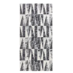 Elegant grey 10 tappeto corsia 100% polipropilene cm 80 x 150