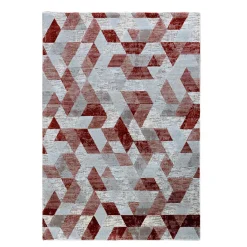 Elegant terracotta 03 tappeto 100% polipropilene cm 133 x 190