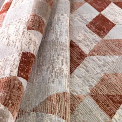Elegant terracotta 03 tappeto 100% polipropilene cm 133 x 190