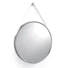 Fit specchio da parete in acciaio cromato d42.5 cm