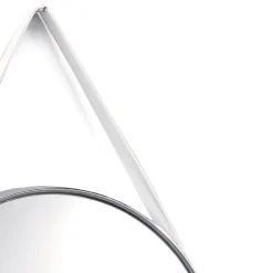 Fit specchio da parete in acciaio cromato d42.5 cm
