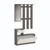 Ken Grey Ingresso finitura Grigio grafite Opaco frontali finitura Cashmere Opaco