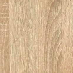 Kiara Wood mobile Ingresso con Specchio e 2 cassetti finitura Rovere e Larice Bianco, 83 x 29 x h 90 cm