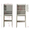 Laundry-c mobile sopra lavatrice 1 anta e mensole finitura bianco frassino 58x19xh173 cm