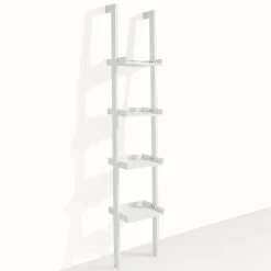 Little kross libreria laccata bianco opaco 36.5x34xh180 cm