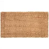 Nant tappeto bagno in juta colore naturale finitura artigianale 60x110 cm