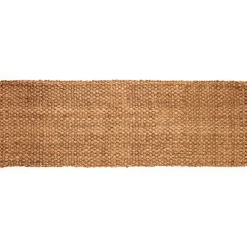 Nant tappeto corsia in juta colore naturale lavorazione artigianale 60x180 cm