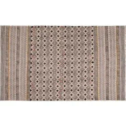 Nest tappeto large in cotone 100% con nappe grigio 260x150 cm