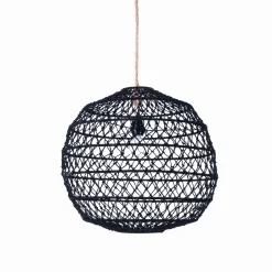 Net black lampadario in nylon nero d50xh50 cm