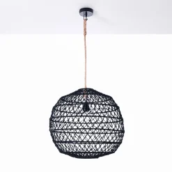 Net black lampadario in nylon nero d50xh50 cm