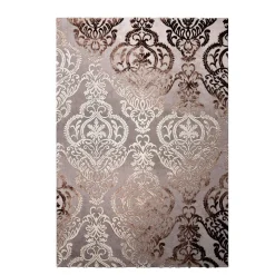 New damasko tappeto cm 160 x 230 100% polipropilene intagliato a mano
