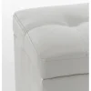 Nice white 80 cassapanca contenitore in pelle sintetica bianco 80x43.5xh46.5 cm