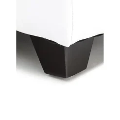 Nice white 80 cassapanca contenitore in pelle sintetica bianco 80x43.5xh46.5 cm
