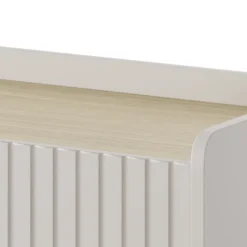 Porta TV MALENA colore Beige opaco Rovere Scandi H502 L153 P38