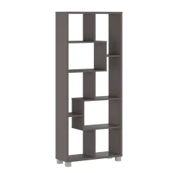 Random grey libreria finitura grigio grafite opaco utilizzo verticale - orizzontale h161 l685 p25