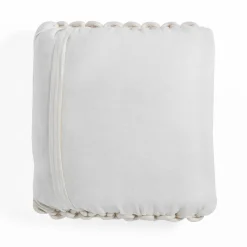 Tender cuscino bianco avorio con imbottitura interna 40x40 cm