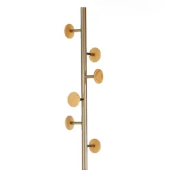 Wells-b gold appendiabiti porta ombrelli acciaio verniciato oro rosa lucido rose gold h180 d28