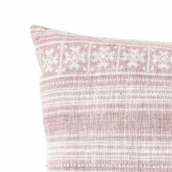 Yara brown cuscino colore beige 100% cotone made in india 52x52 cm