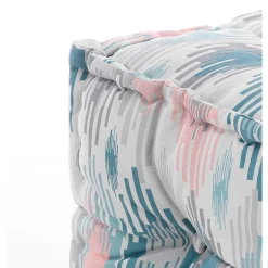 Yara pastel pouf outdoor programma kamar - outdoor tessuto waterproof cm. 45 x 45 x 45