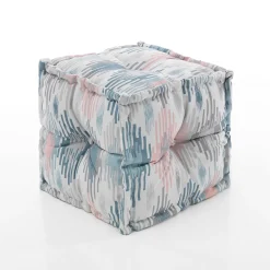 Yara pastel pouf outdoor programma kamar - outdoor tessuto waterproof cm. 45 x 45 x 45